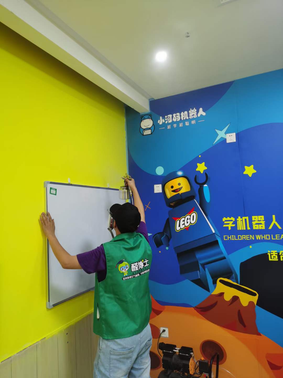 永昌县500平小河码机器人除甲醛